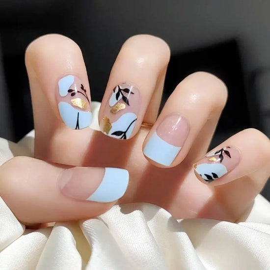 Semi Cured Gel Nail Strips - NG200019 Quinnas