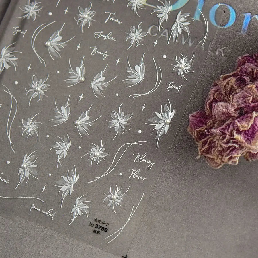 christmas nails Rich Old Money Style Nail Art Decals|Nail Sticker| Nail Diy - 5D Self-Adhesive Nail Sticker Quinnas