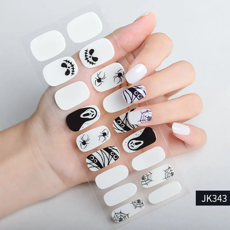 Semi Cured Gel Nail Strips` Quinnas