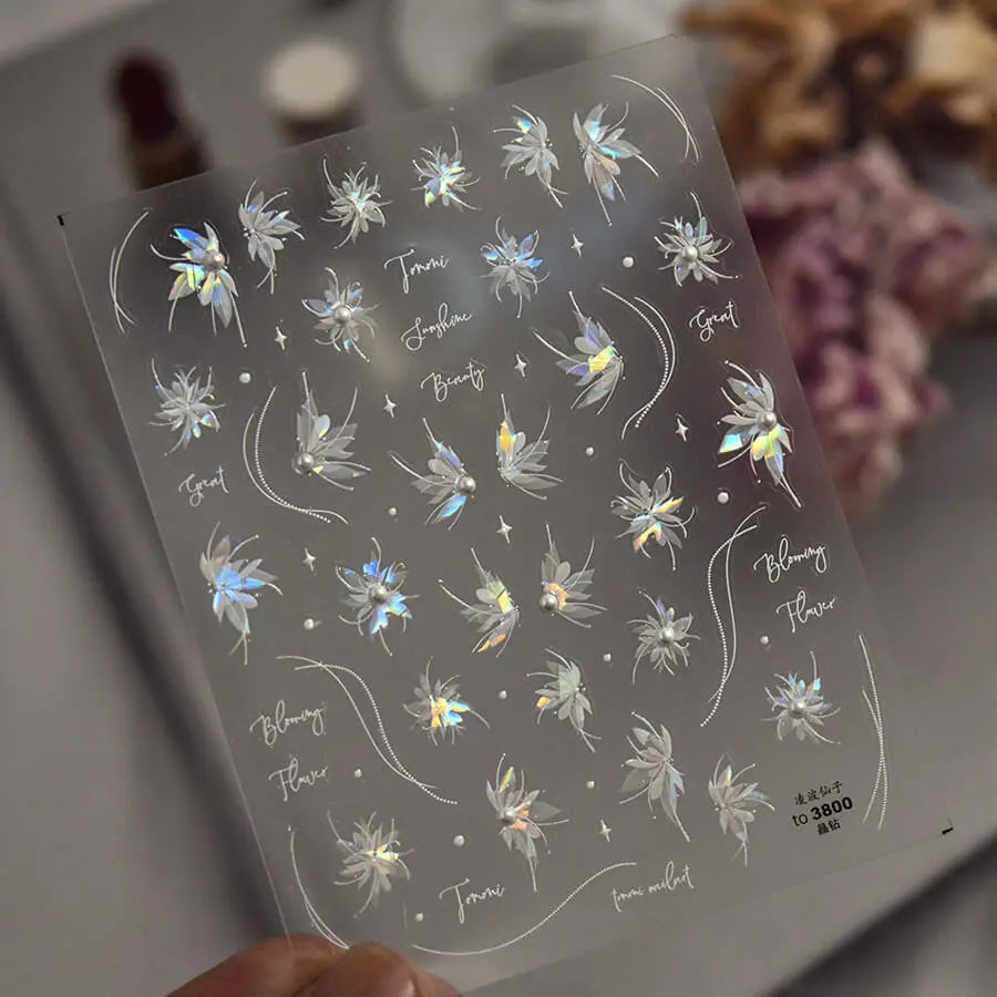 christmas nails Rich Old Money Style Nail Art Decals|Nail Sticker| Nail Diy - 5D Self-Adhesive Nail Sticker Quinnas