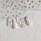 christmas nails Quinnas Laser Star Nail Art Stickers with Gems Holographic Laser Stars Nail Decals 3D Self-Adhesive Nail Supplies Gold Silver Star Nail Stickers for Women - 3249 Quinnas