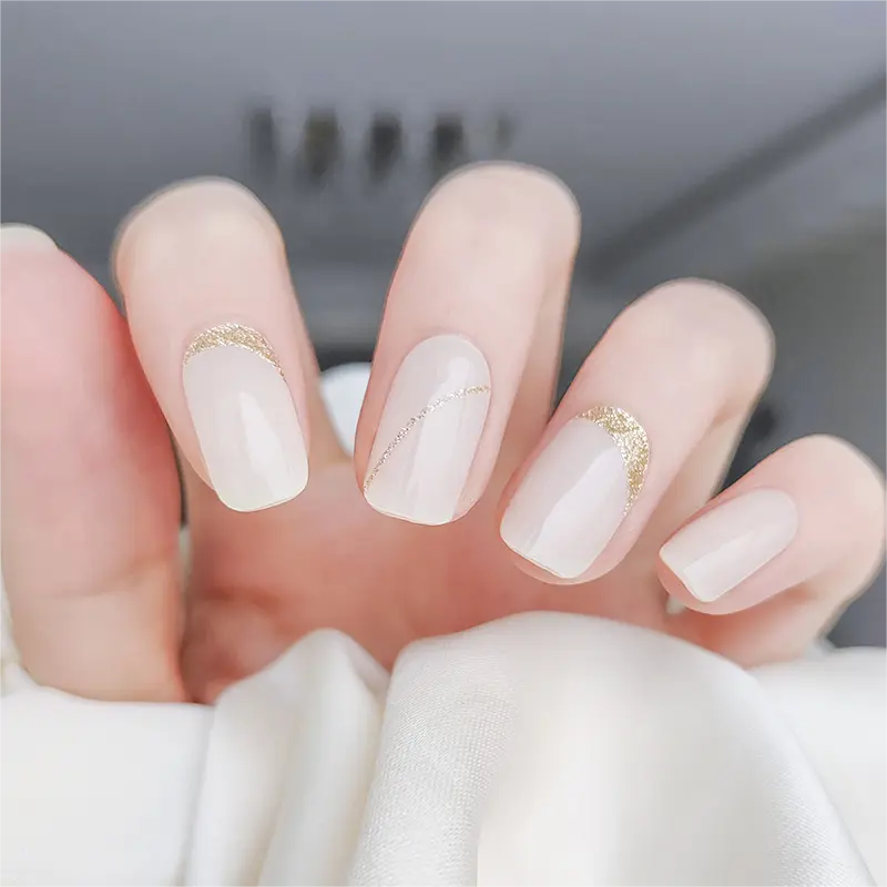 Elegant Semi-Cured Gel Nail Strips