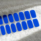 Royal Blue Nail Ideas Cobalt Blue Nails Semi Cured Gel Nail Strips - NG200279 Quinnas