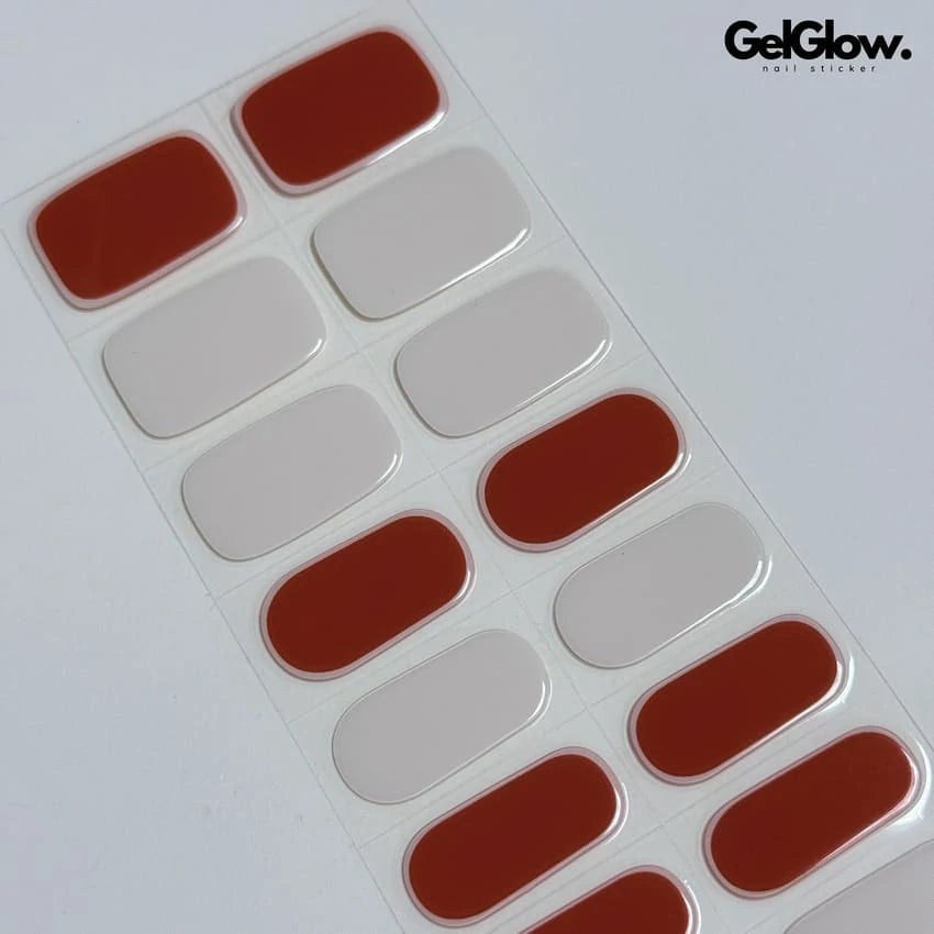 Semi Cured Gel Nail Strips - FL23Q2016