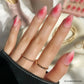Gorgeous Blush Nail Designs Semi Cured Gel Nail Strips
