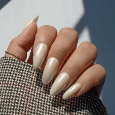 Hailey Bieber Aurora Chrome Nails Semi Cured Gel Nail Strips - NG200280