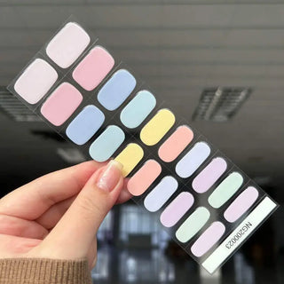 Semi Cured Gel Nail Strips - NG200023 Quinnas