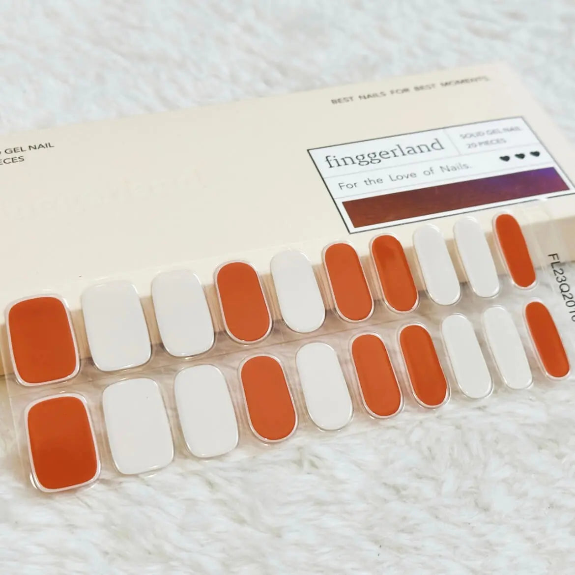 Semi Cured Gel Nail Strips - FL23Q2016 Quinnas