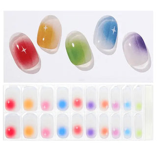 Semi Cured Gel Nail Strips - JKN21005 Quinnas