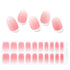 Hot Pink Ombre Nails Semi Cured Gel Nail Strips - JKN21012 Quinnas