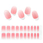 Hot Pink Ombre Nails Semi Cured Gel Nail Strips - JKN21012 Quinnas