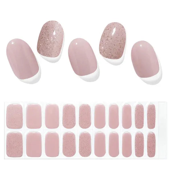Semi Cured Gel Nail Strips - JKN21013 Quinnas