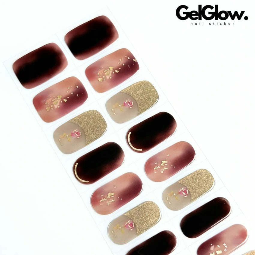 Semi Cured Gel Nail Strips - NG200021