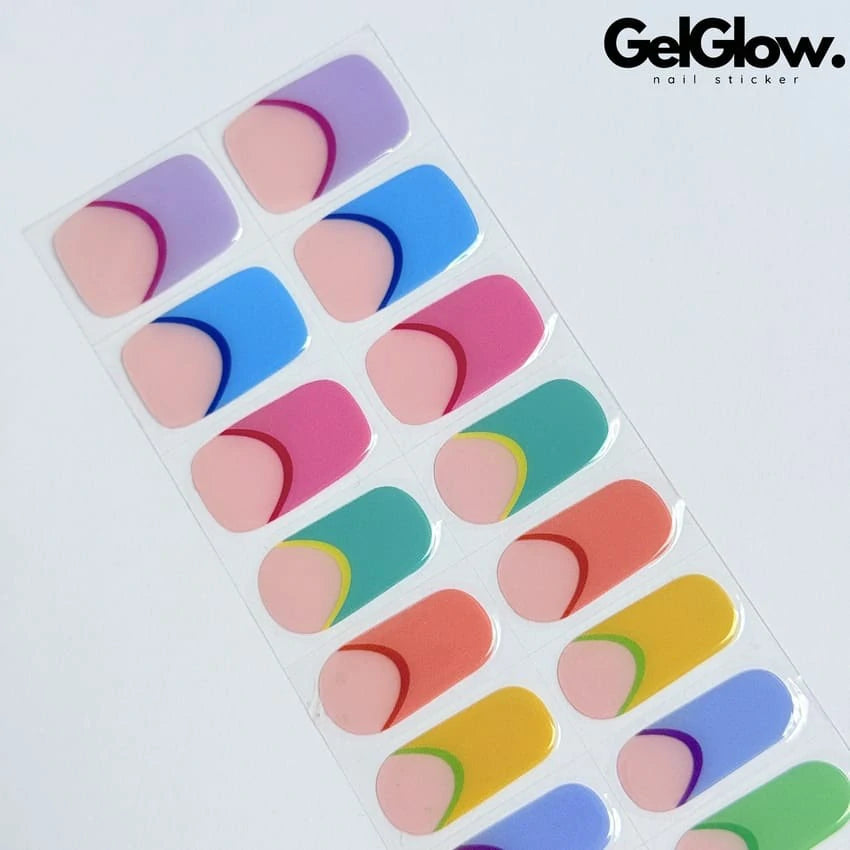 Semi Cured Gel Nail Strips - NG200046