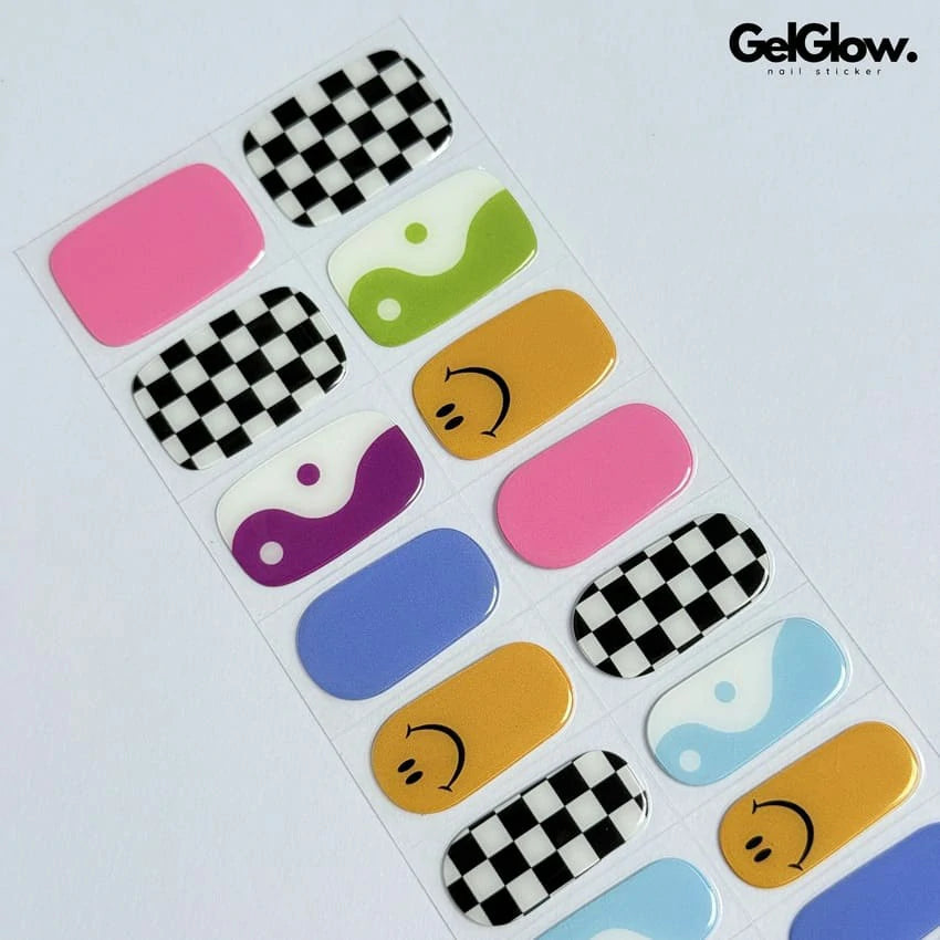 Semi Cured Gel Nail Strips - NG200056