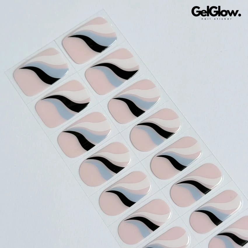 Semi Cured Gel Nail Strips - NG200081