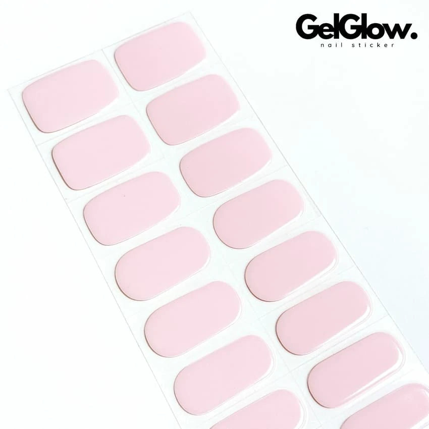 Nail Colors For March 2025 Milk Pink Semi Cured Gel Nail Strips - NG200117