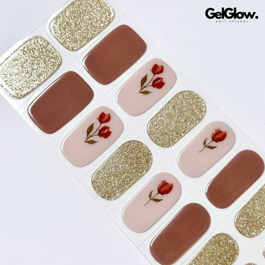 Semi Cured Gel Nail Strips - NG200160