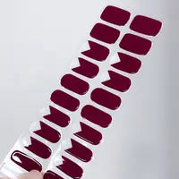 Semi Cured Gel Nail Strips - NG200470 Quinnas