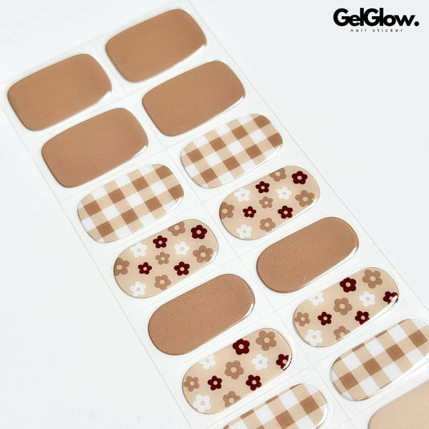 Semi Cured Gel Nail Strips - NG200359