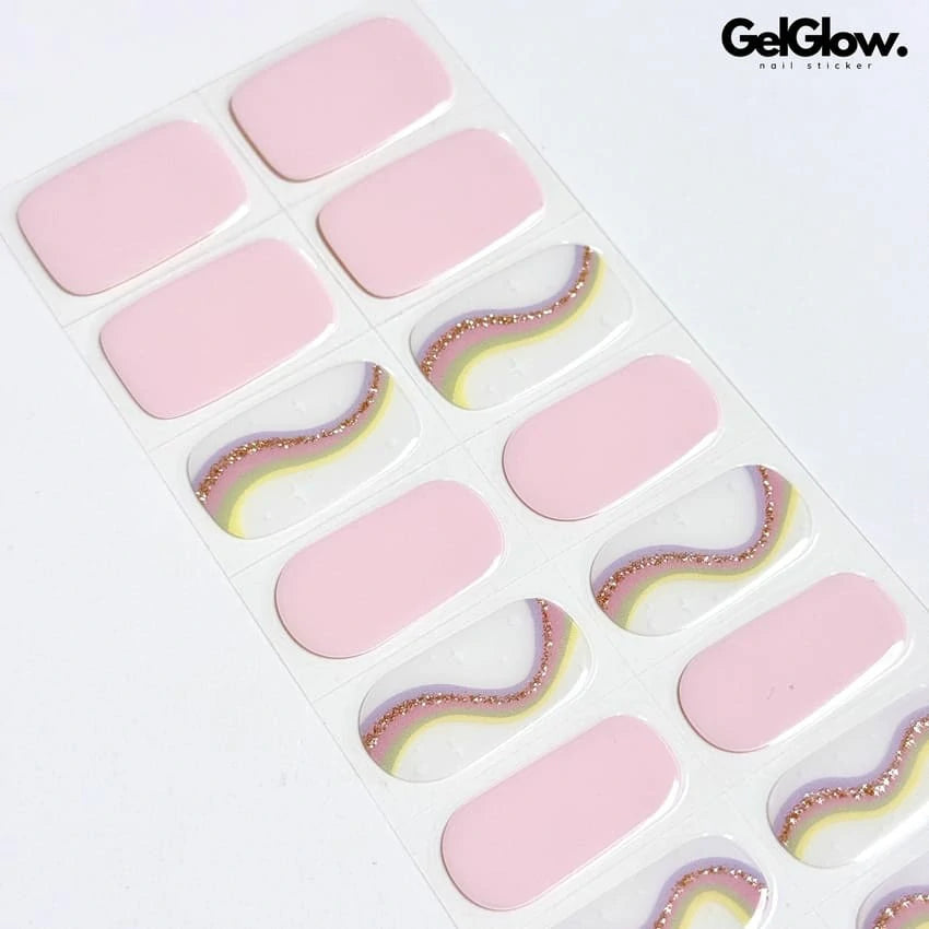 Semi Cured Gel Nail Strips - NG200364