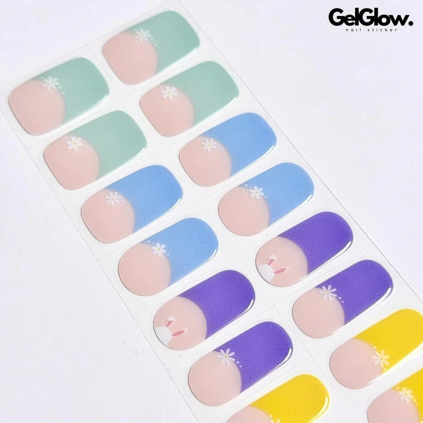 Semi Cured Gel Nail Strips - NG200373