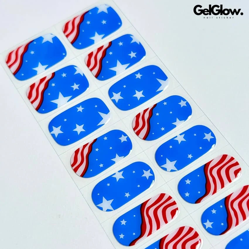 Semi Cured Gel Nail Strips - NG200377