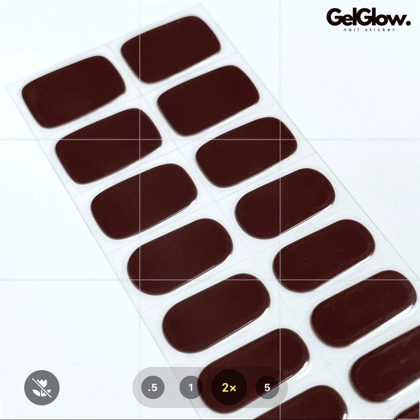 Semi Cured Gel Nail Strips - NG200460