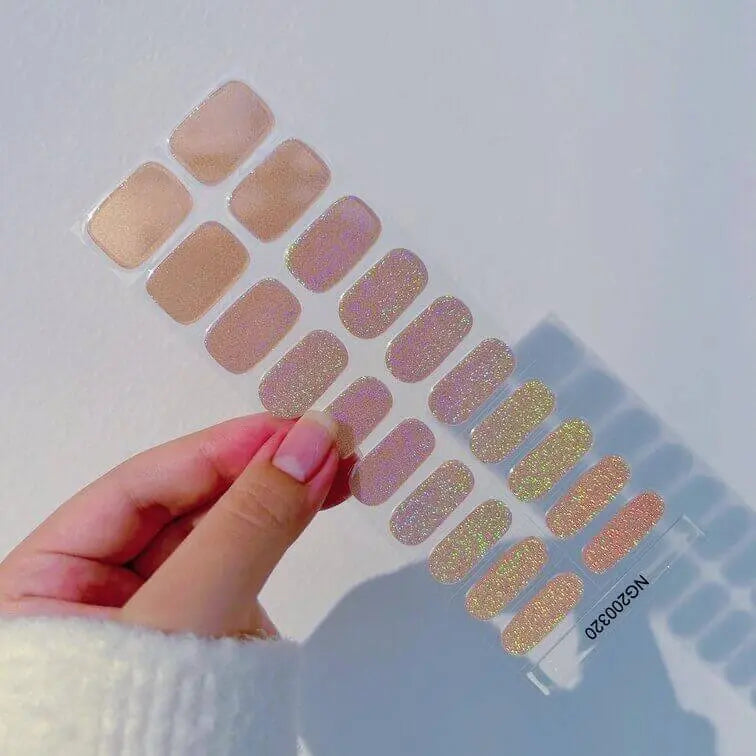 Semi Cured Gel Nail Strips - NG200320