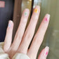 Spring nail designs sale Trendy Spring Nails Spring Smiley flowers Nails Semi Cured Gel Nail Strips
