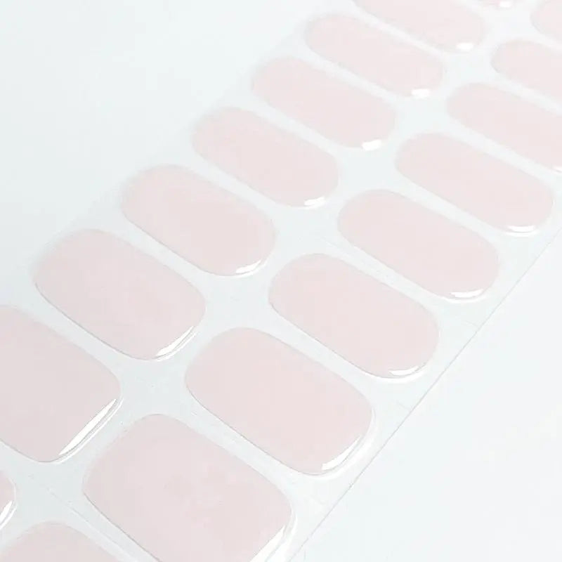 Strawberry Milk Manicure Unique Spring-Summer Nail Trend Semi Cured Gel Nail Strips 326