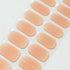 Summer Nails Color Sunset Cat Eye Nails Semi Cured Gel Nail Strips