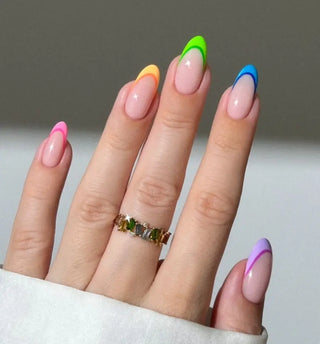 Semi Cured Gel Nail Strips - NG200046 Quinnas