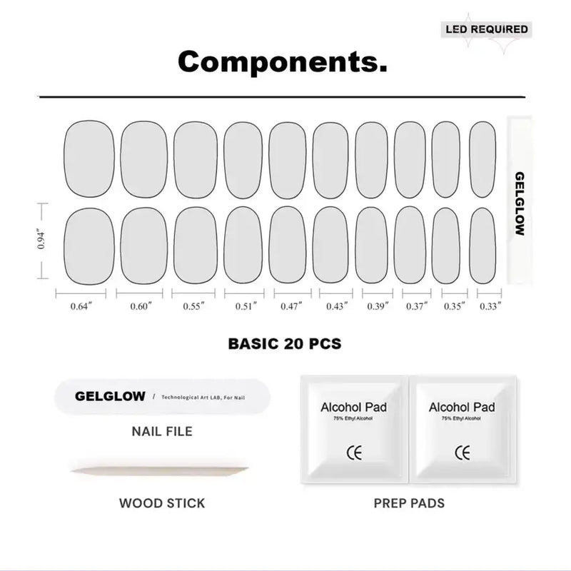 Coolest Dark Green Cat Eye Nails Semi Cured Gel Nail Strips - NG200165