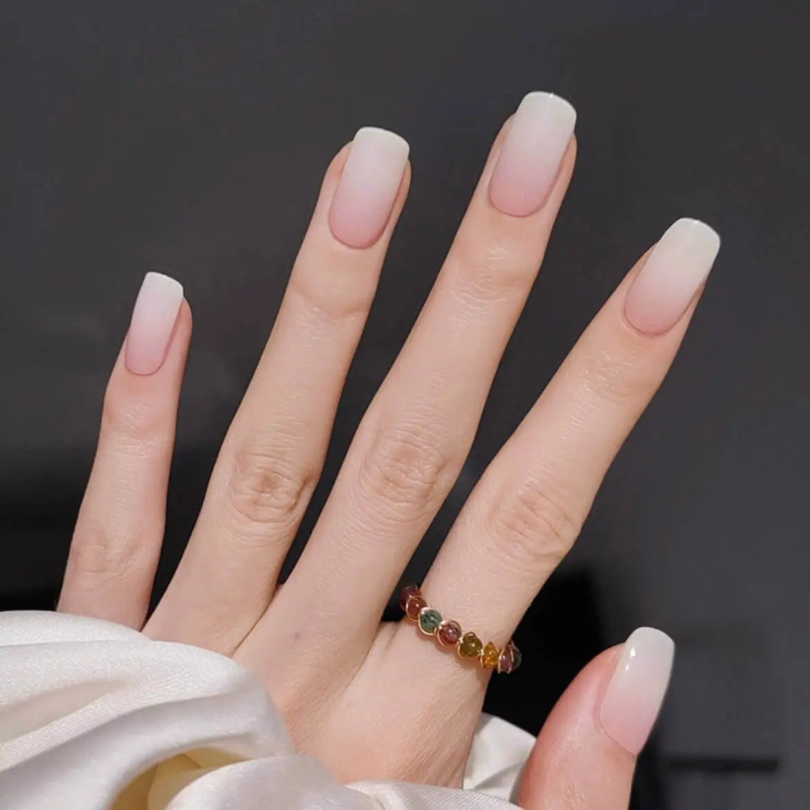 Semi Cured Gel Nail Strips - NG200142 Quinnas