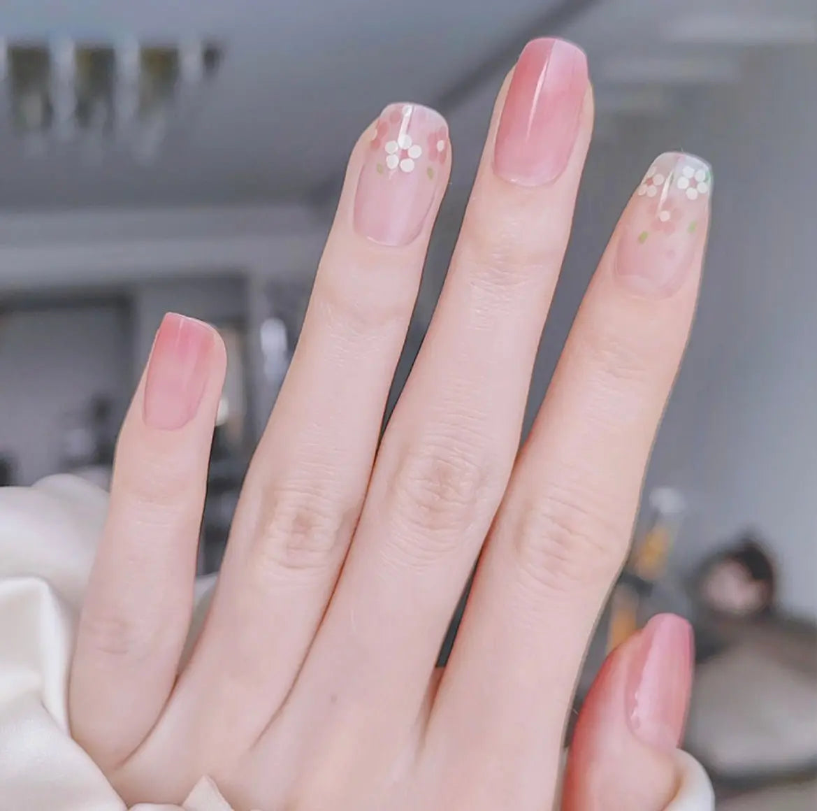 Semi Cured Gel Nail Strips - NG200178
