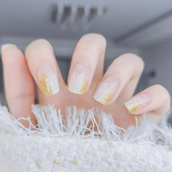 Semi Cured Gel Nail Strips - NG200089 Quinnas