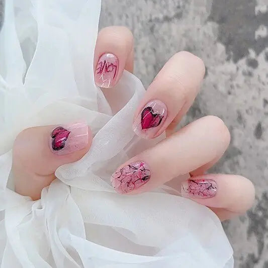 Semi Cured Gel Nail Strips` Quinnas