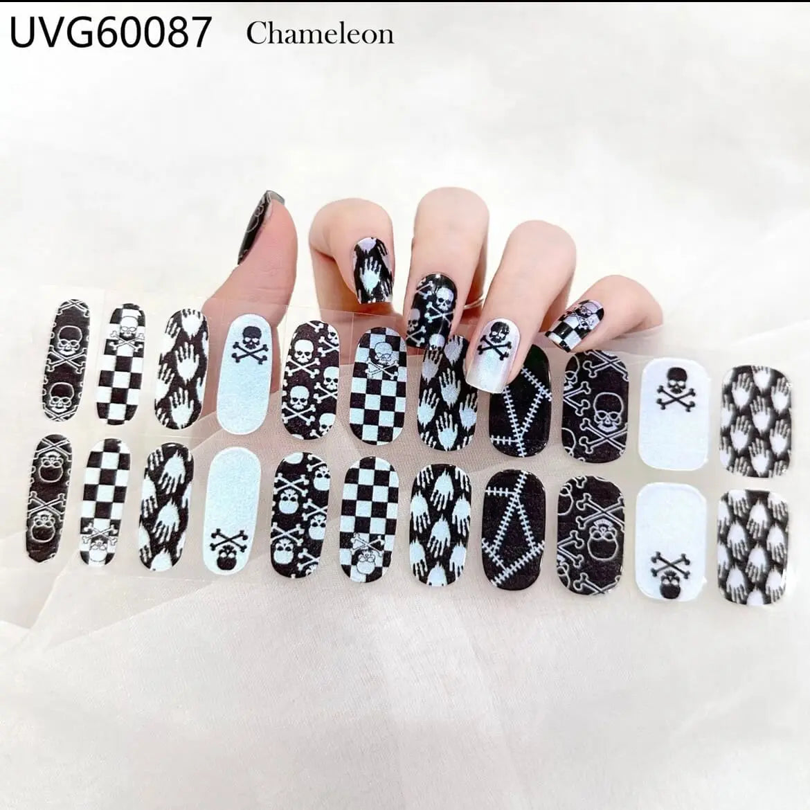 Semi Cured Gel Nail Strips` Quinnas