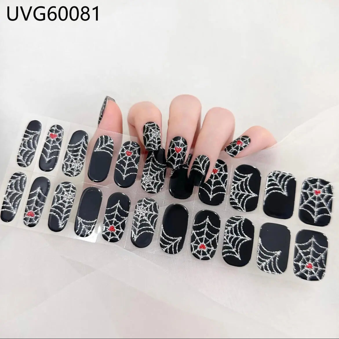 Semi Cured Gel Nail Strips` Quinnas