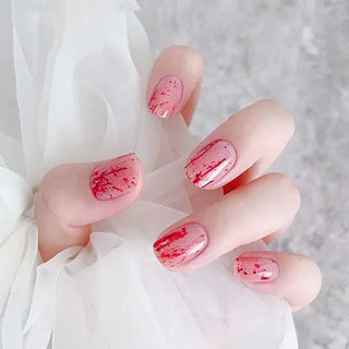 Semi Cured Gel Nail Strips` Quinnas