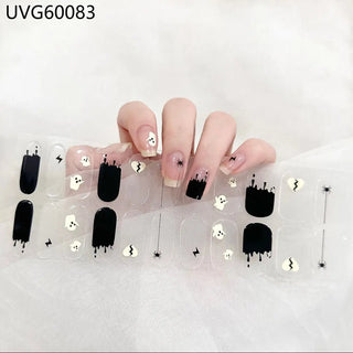 Semi Cured Gel Nail Strips` Quinnas