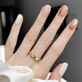 Semi Cured Gel Nail Strips - NG200013 Quinnas