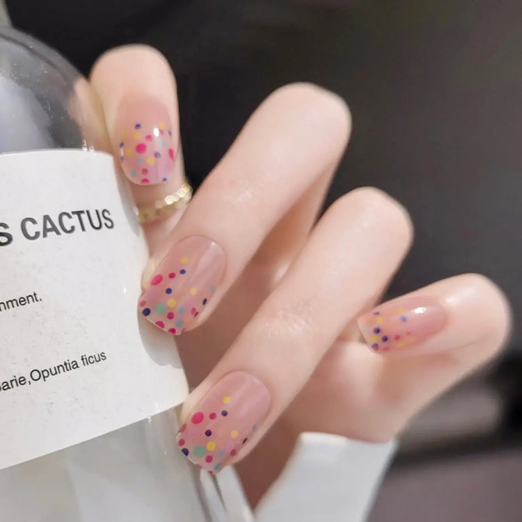 Semi Cured Gel Nail Strips - NG200076 Quinnas