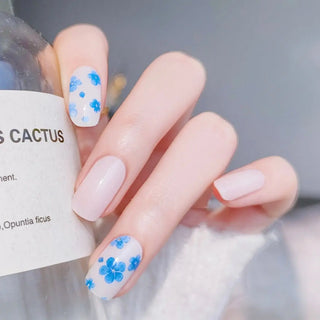 Semi Cured Gel Nail Strips - NG200190 Quinnas