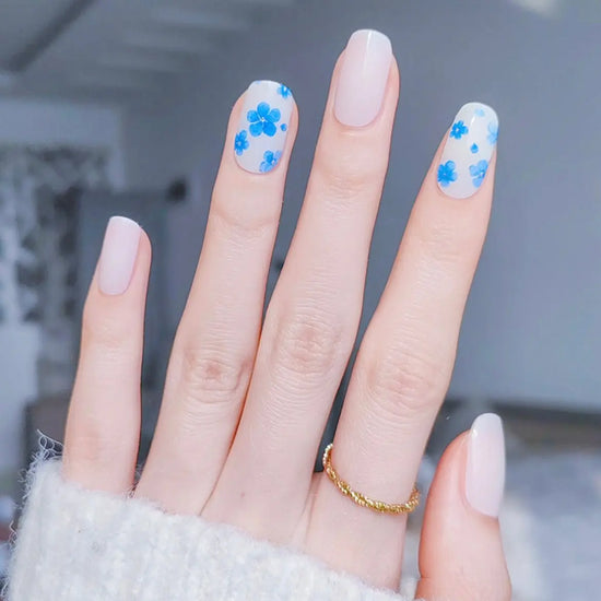 Semi Cured Gel Nail Strips - NG200190 Quinnas