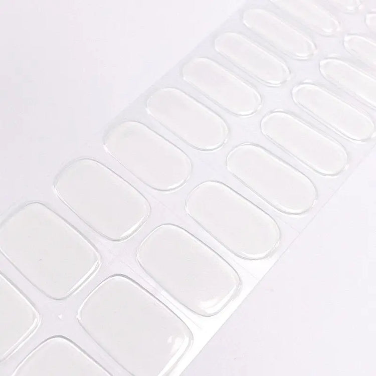 Nail Extension Transparent Nail Extensions Semi Cured Gel Nail Strips - NG200052 Quinnas
