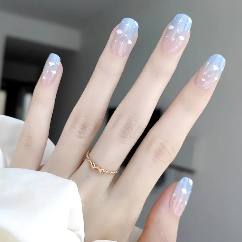 Semi Cured Gel Nail Strips - NG200079 Quinnas