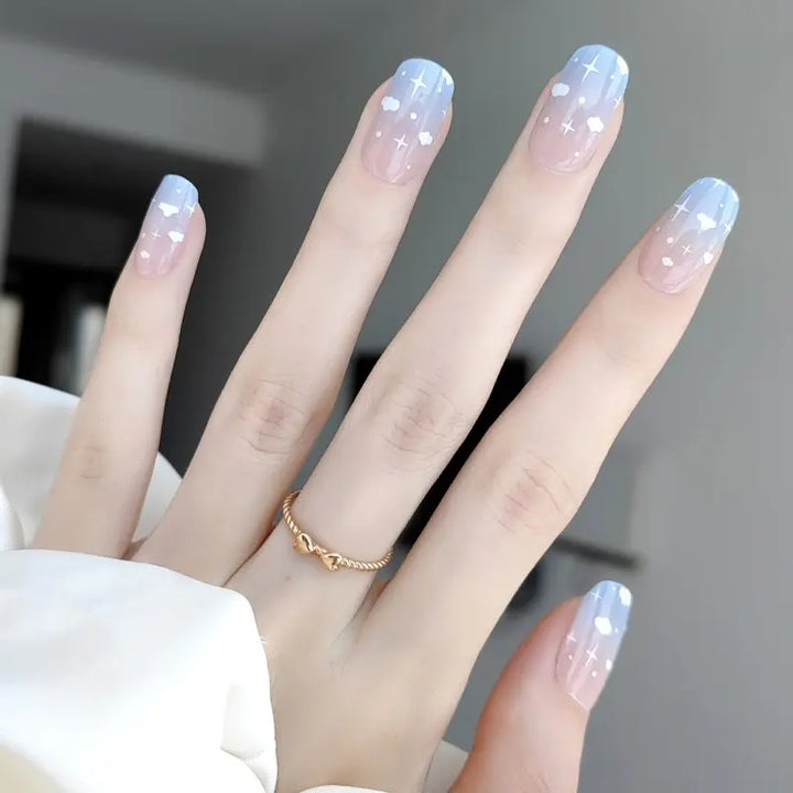 Semi Cured Gel Nail Strips - NG200079 Quinnas
