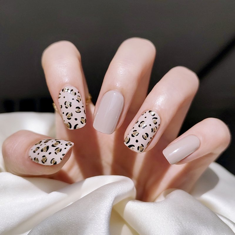 Leopard Print Nail Art Guide · How To Paint An Animal Nail · Beauty on Cut  Out + Keep